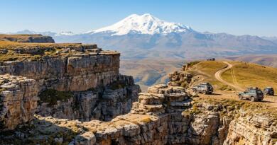 Панорамный вид: Плато Бермамыт