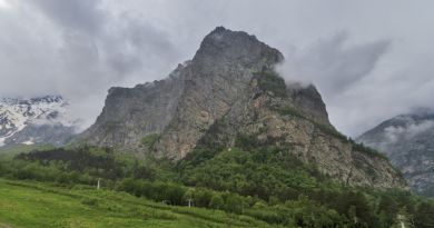 Визуальное знакомство с локацией: Цейское ущелье